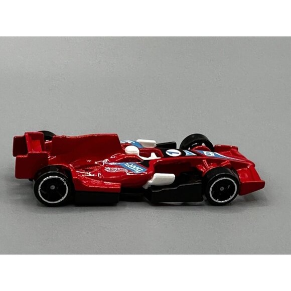 2013 HOT WHEELS F1 Racer #1 Track Aces Red Made in Malaysia 1186 MJ I NL Mattel - Picture 6 of 8